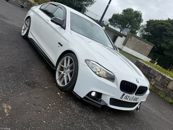 BMW 5-Series Saloon, Diesel, 2015, White