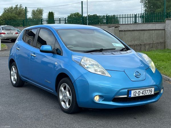 Nissan Leaf Hatchback, Electric, 2012, Blue