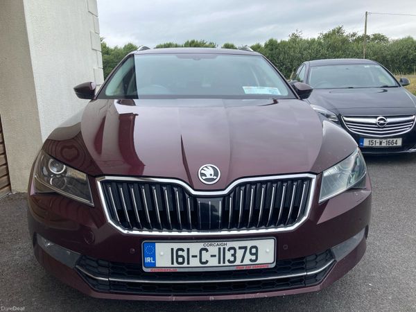 Skoda Superb Estate, Diesel, 2016, Red