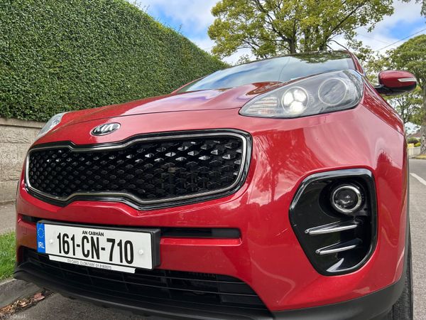 Kia Sportage SUV, Diesel, 2016, Red