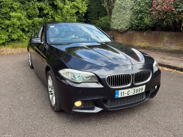 BMW 5-Series Saloon, Diesel, 2011, Black