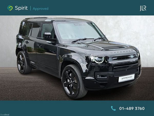 Land Rover Defender SUV, Petrol Hybrid, 2025, Black