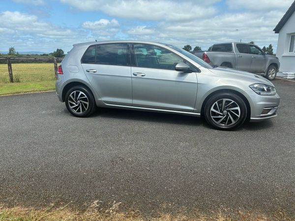 Volkswagen Golf Hatchback, Diesel, 2019, Silver