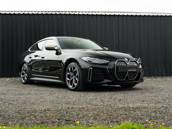 BMW i4 Saloon, Petrol Plug-in Hybrid, 2022, Black