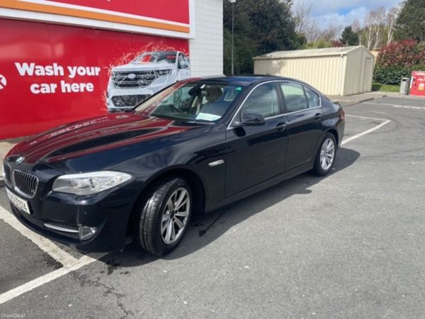 BMW 5-Series Saloon, Diesel, 2012, Black