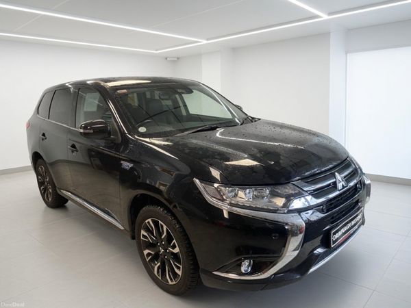 Mitsubishi Outlander SUV, Petrol Plug-in Hybrid, 2018, Black