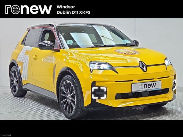 Renault 5 Hatchback, Electric, 2025, Yellow