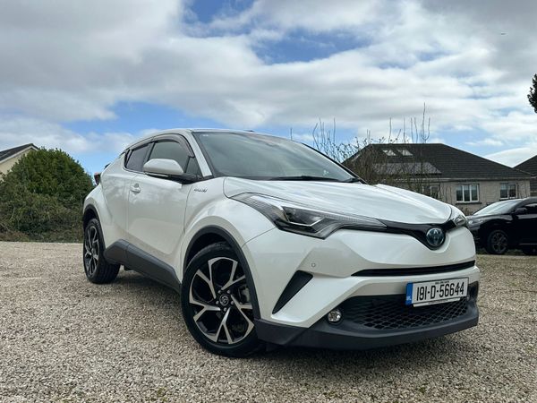 Toyota C-HR Hatchback, Petrol Hybrid, 2019, White