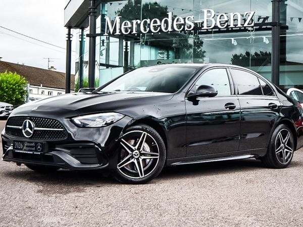 Mercedes-Benz C-Class Saloon, Diesel Hybrid, 2026, Black
