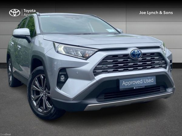 Toyota RAV4 SUV, Petrol Hybrid, 2024, Silver
