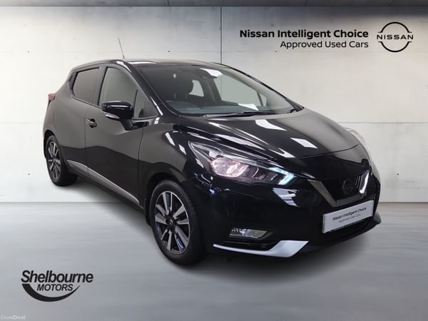 Nissan Micra Hatchback, Petrol, 2018, Black