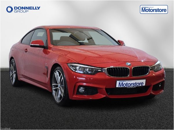 BMW 4-Series Coupe, Diesel, 2019, Red