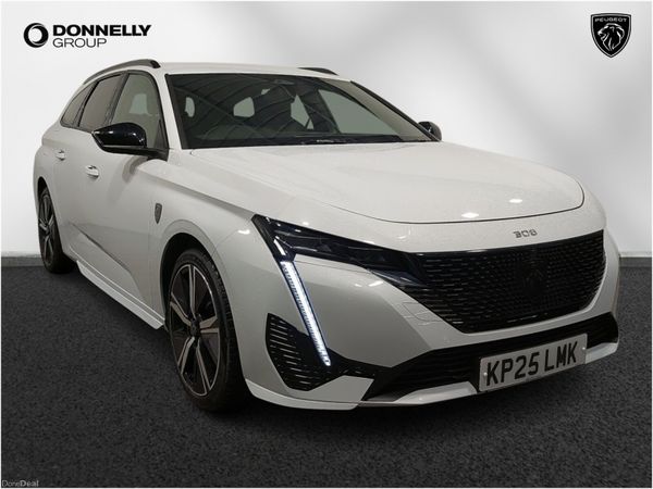 Peugeot 308 Estate, Petrol, 2025, White