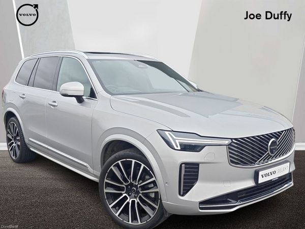 Volvo XC90 SUV, Petrol Hybrid, 2025, Silver