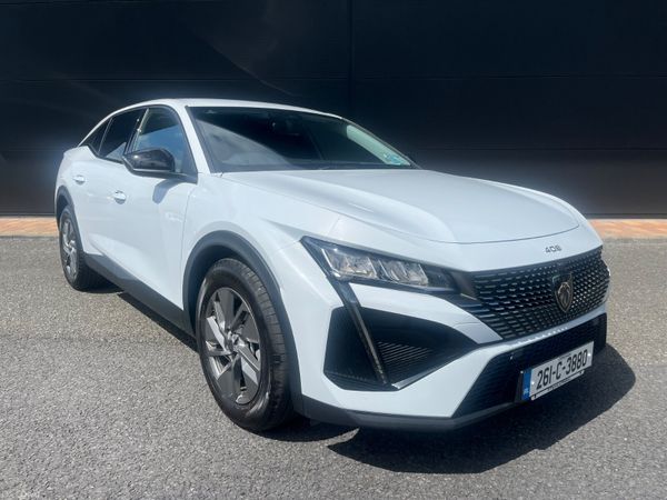Peugeot 408 Hatchback, Petrol Hybrid, 2026, White