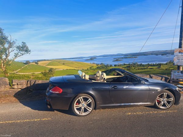 BMW 6-Series Convertible, Diesel, 2009, Black