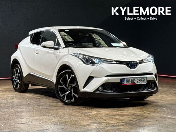 Toyota C-HR Hatchback, Petrol Hybrid, 2019, White