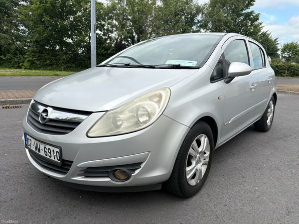 Opel Corsa Hatchback, Petrol, 2007, Silver