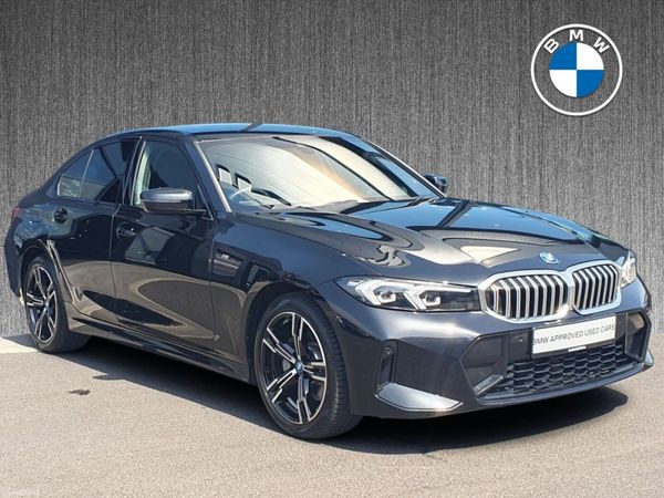 BMW 3-Series Saloon, Petrol Plug-in Hybrid, 2024, Black