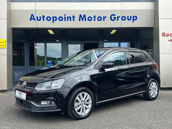Volkswagen Polo Hatchback, Petrol, 2016, Black