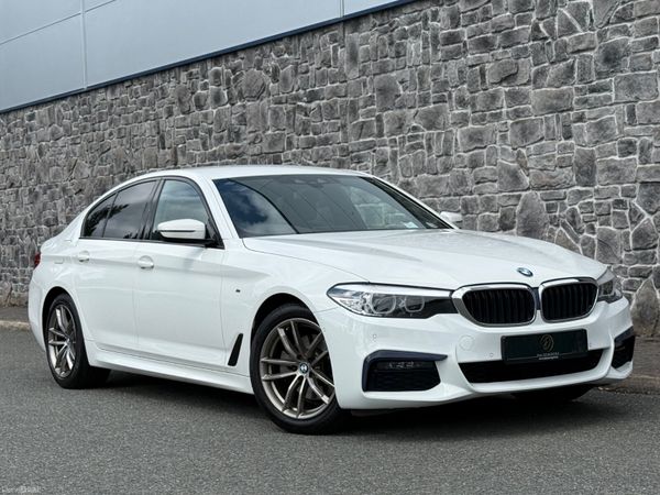 BMW 5-Series Saloon, Diesel, 2019, White