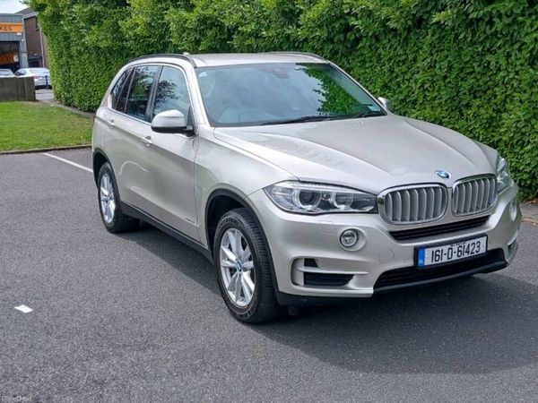 BMW X5 SUV, Petrol Plug-in Hybrid, 2016, Silver