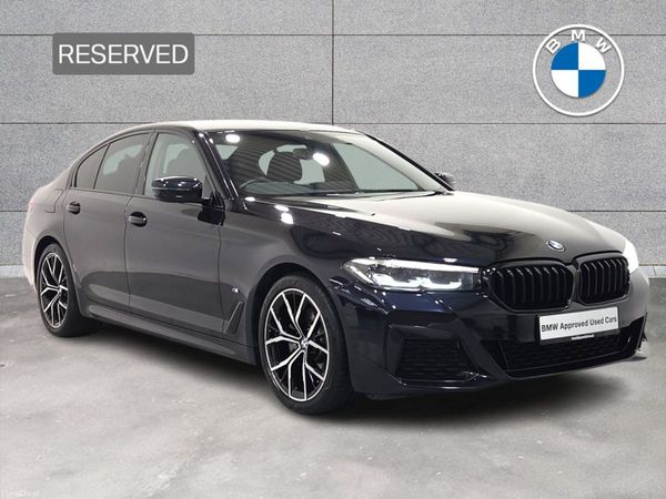 BMW 5-Series Saloon, Diesel, 2023, Black