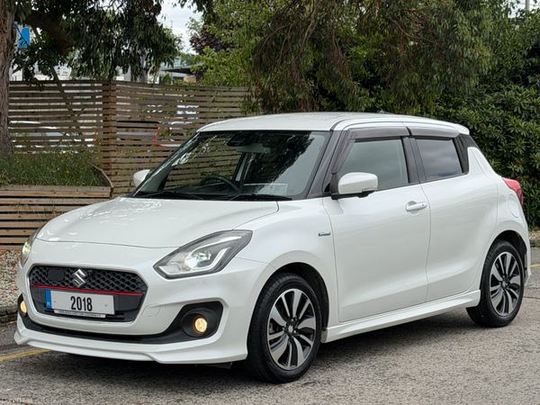 Suzuki Swift Hatchback, Petrol Hybrid, 2018, White