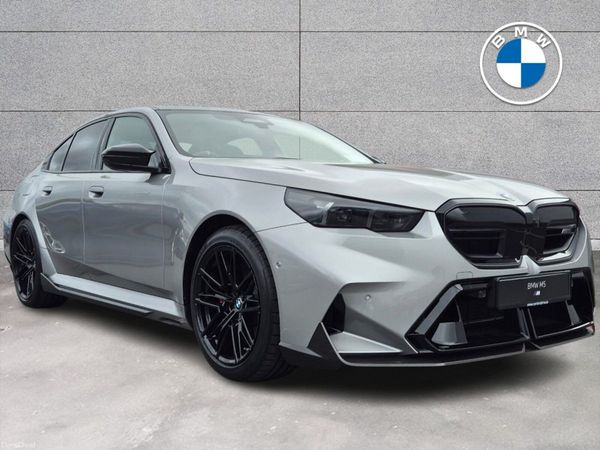 BMW M5 Saloon, Petrol Hybrid, 2026, Silver