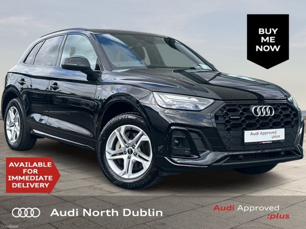 Audi Q5 SUV, Petrol Plug-in Hybrid, 2023, Black