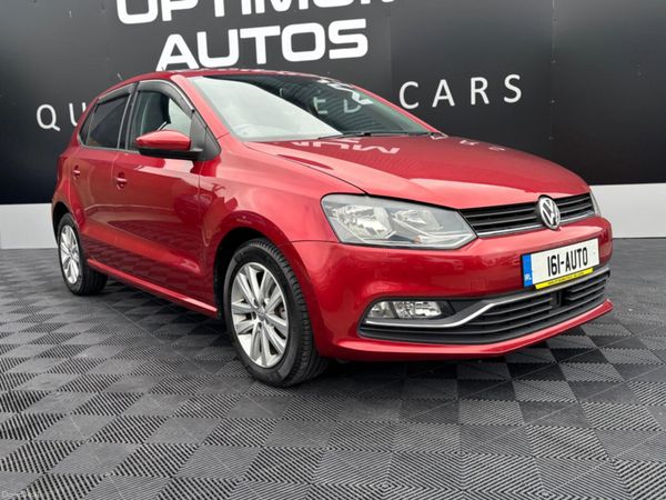 Volkswagen Polo Hatchback, Petrol, 2016, Red