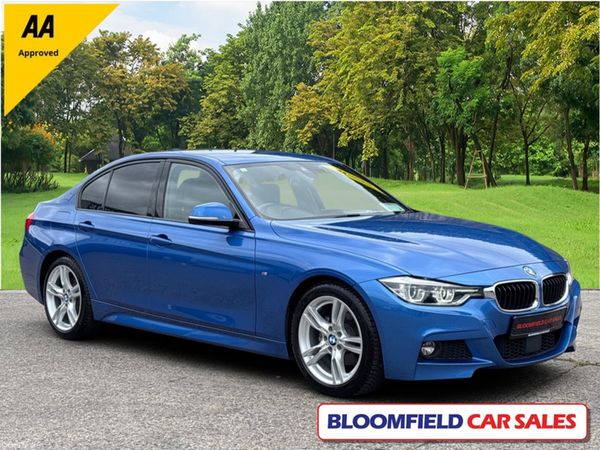 BMW 3-Series Saloon, Petrol, 2017, Blue