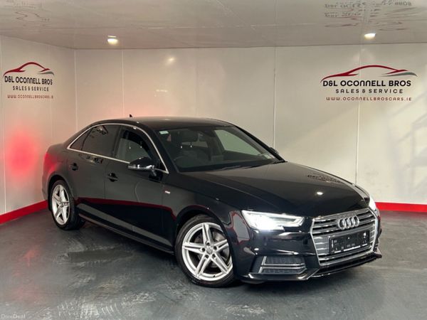 Audi A4 Saloon, Diesel, 2017, Black