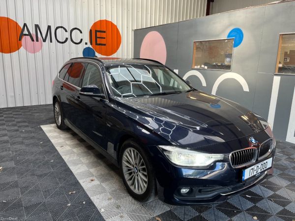 BMW 3-Series Estate, Diesel, 2017, Blue