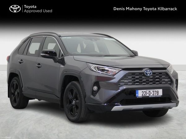 Toyota RAV4 SUV, Petrol Hybrid, 2022, Grey
