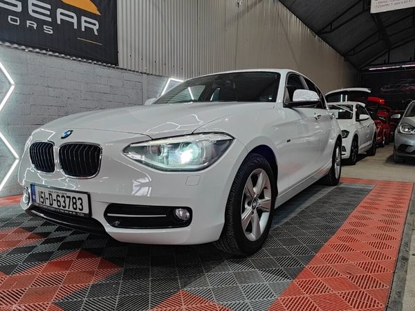 BMW 1-Series Hatchback, Petrol, 2015, White