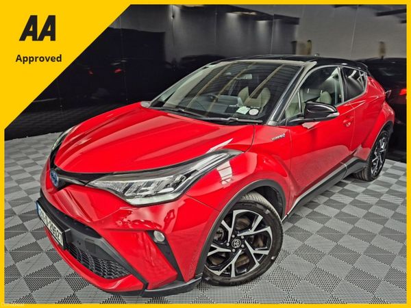 Toyota C-HR Hatchback, Petrol Hybrid, 2021, Red
