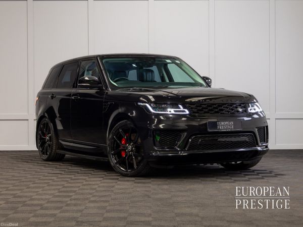 Land Rover Range Rover Sport SUV, Petrol Plug-in Hybrid, 2021, Black