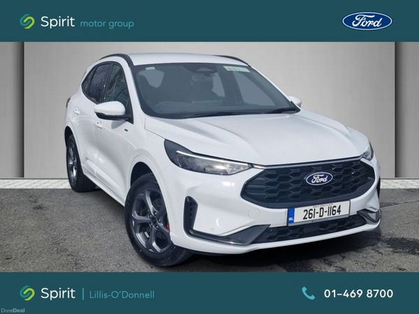 Ford Kuga SUV, Petrol Plug-in Hybrid, 2026, White