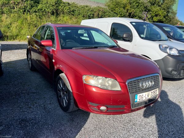 Audi A4 Saloon, Diesel, 2006, Red