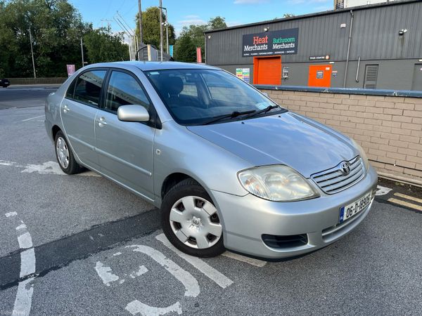 Toyota Corolla Saloon, Petrol, 2006, Silver