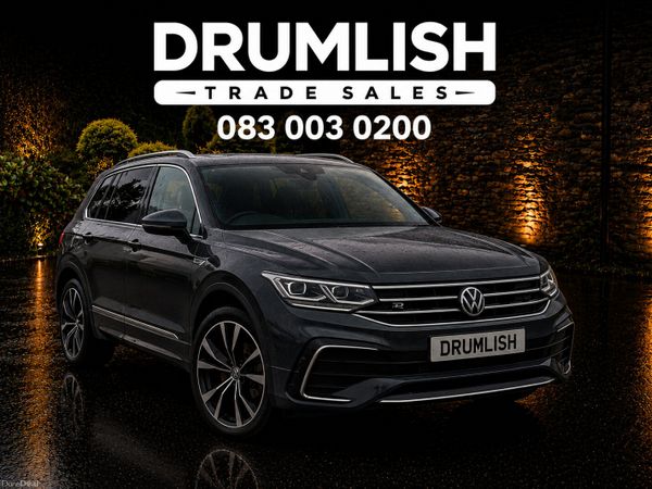 Volkswagen Tiguan SUV, Petrol Plug-in Hybrid, 2023, Grey