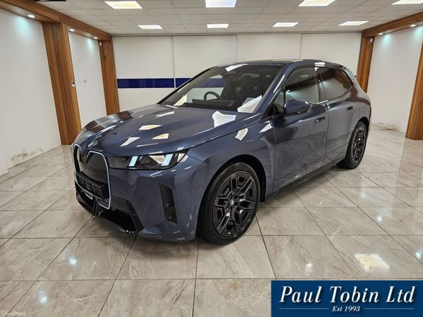 BMW iX SUV, Electric, 2026, Blue