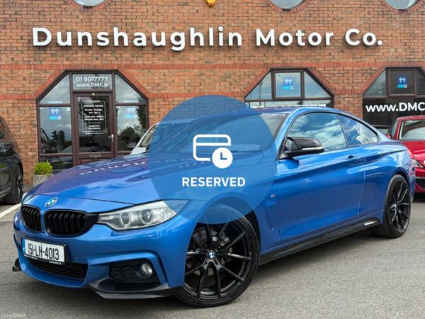 BMW 4-Series Coupe, Diesel, 2015, Blue
