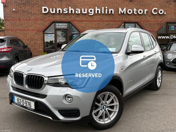 BMW X3 SUV, Diesel, 2015, Silver