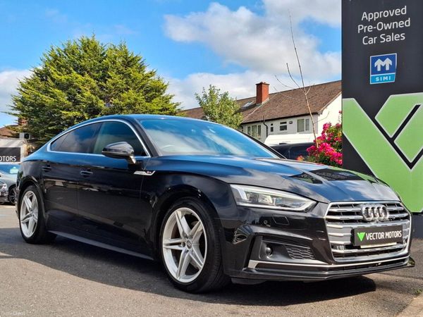 Audi A5 Hatchback, Petrol, 2019, Black