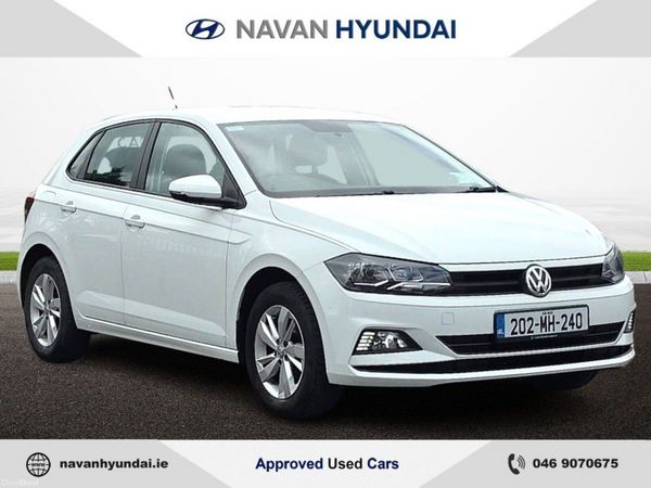 Volkswagen Polo Hatchback, Petrol, 2020, White