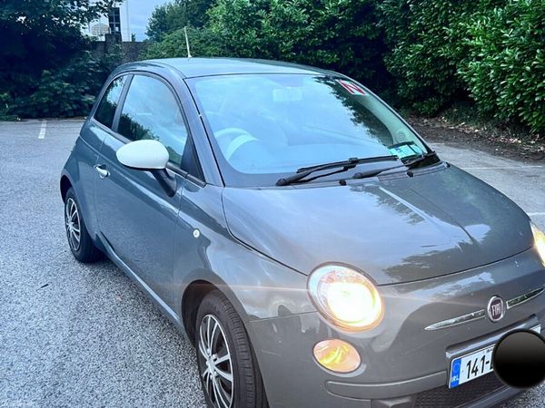 Fiat 500 Hatchback, Petrol, 2014, Grey