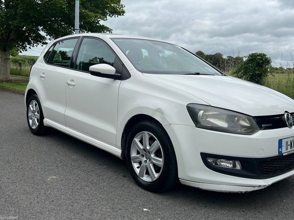 Volkswagen Polo Hatchback, Diesel, 2011, White
