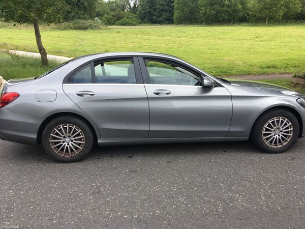Mercedes-Benz C-Class Saloon, Diesel, 2016, Silver